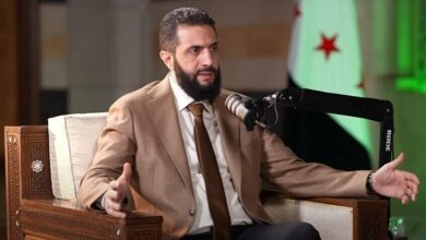 الرئيس السوري أحمد الشرع