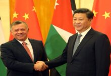 الملك عبدالله الثاني خلال زيارته إلى الصين