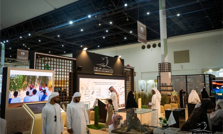 نادي صقاري الإمارات في معرض أبوظبي الدولي للصيد والفروسية 2026