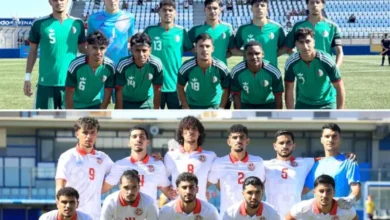 الجزائر ضد تونس في نهائي كرة القدم بألعاب البحر المتوسط 2026