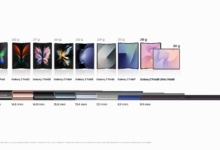 Galaxy Z Fold8 أخف هاتف قابل للطي بوزن 201 جرامًا