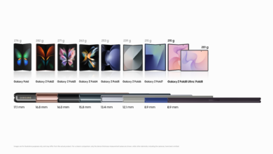 Galaxy Z Fold8 أخف هاتف قابل للطي بوزن 201 جرامًا