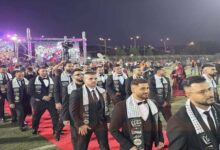 عرس دورا الجماعي بمشاركة 88 عريسًا وعروسًا في الخليل