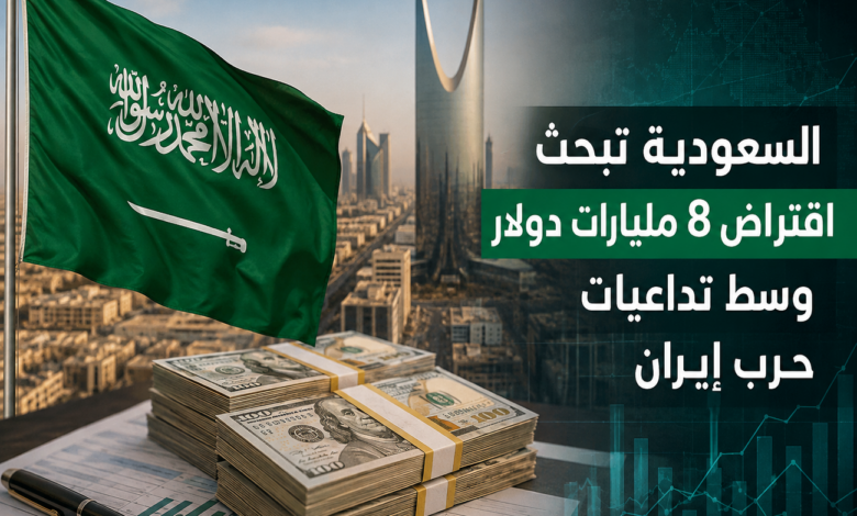 السعودية تبحث اقتراض 8 مليارات دولار