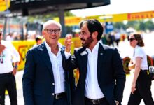 محمد بن سليّم رئيس الاتحاد الدولي للسيارات قبل جائزة إيطاليا الكبرى