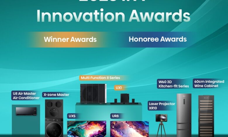 هايسنس تحصد جوائز IFA 2026 عن أحدث تقنيات التلفزيون والصوت