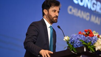 محمد بن سليّم رئيس الاتحاد الدولي للسيارات فيا