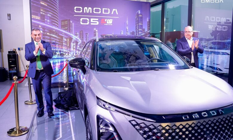 سيارة OMODA O5 HEV الهجينة في الإمارات