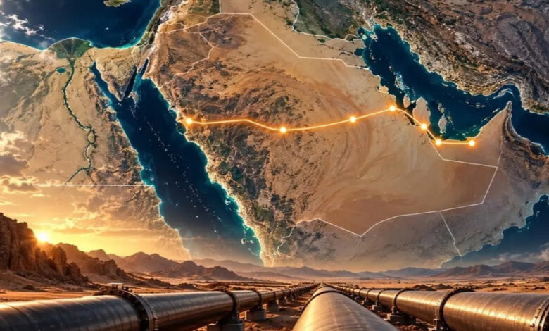 خط أنابيب الشرق والغرب ونقل النفط السعودي