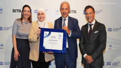 مطار الملكة علياء الدولي يحصد اعتمادين من مجلس المطارات الدولي