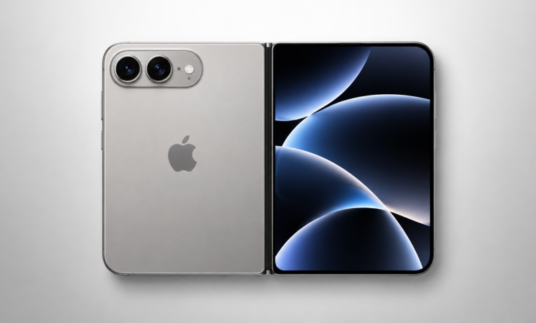 آيفون قابل للطي iPhone Duo من آبل بشاشة 7.6 بوصة