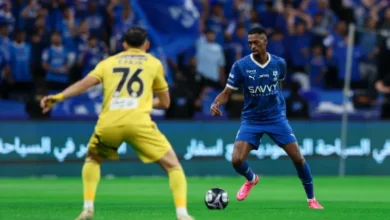 التعاون ضد الهلال في دوري روشن السعودي 2026