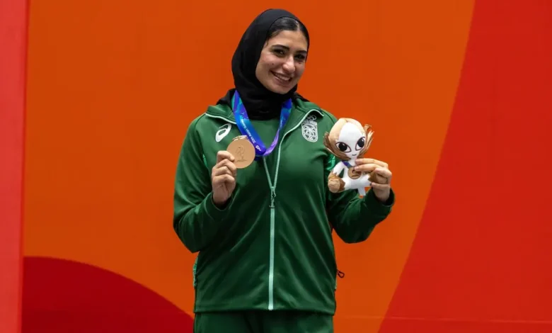 دينا مصطفى تحصد الميدالية البرونزية للسعودية في آسياد ناغويا 2026