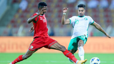 مباراة السعودية وعمان في خليجي 27