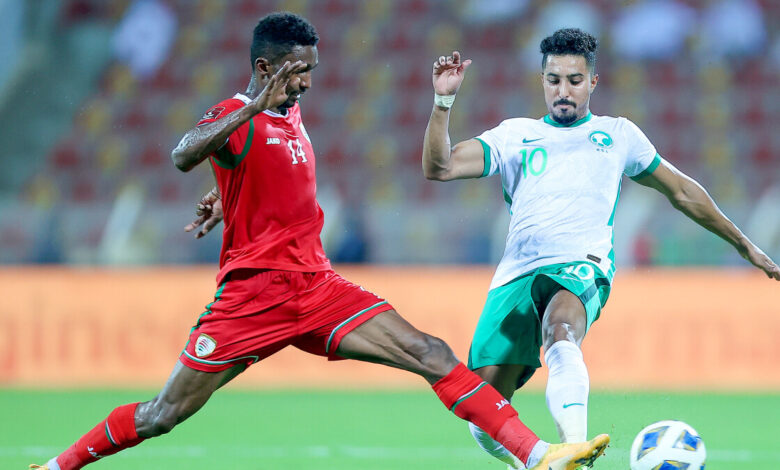 مباراة السعودية وعمان في خليجي 27