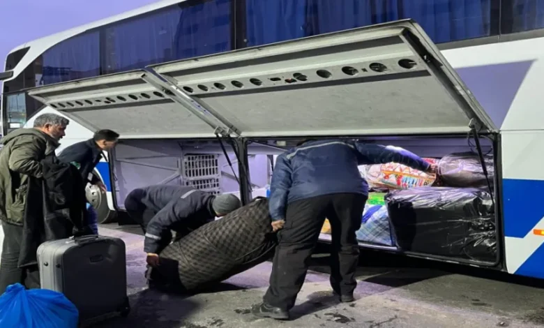 مساعدات المفوضية السامية للأمم المتحدة للاجئين السوريين الراغبين في العودة الطوعية من الأردن إلى سوريا