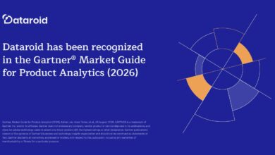 Dataroid ضمن دليل Gartner لتحليلات المنتجات لعام 2026