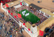 جناح دولة الإمارات في الدورة التاسعة عشرة من موسم طانطان بالمغرب.