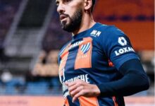 موسى التعمري لاعب رين خلال مواجهة يوفنتوس في الدوري الأوروبي